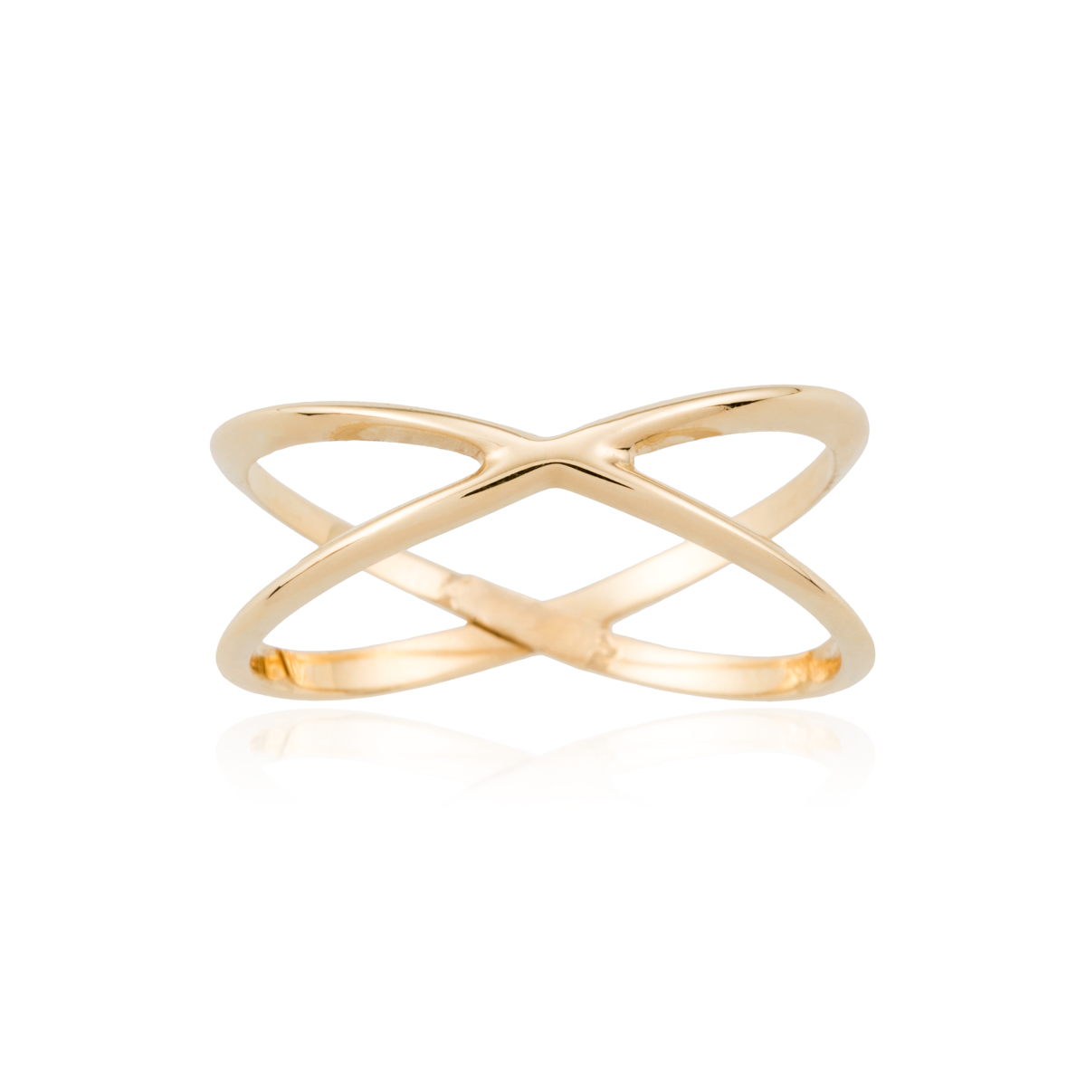 Anillo de mujer liso oro 1 Anillo de mujer liso oro