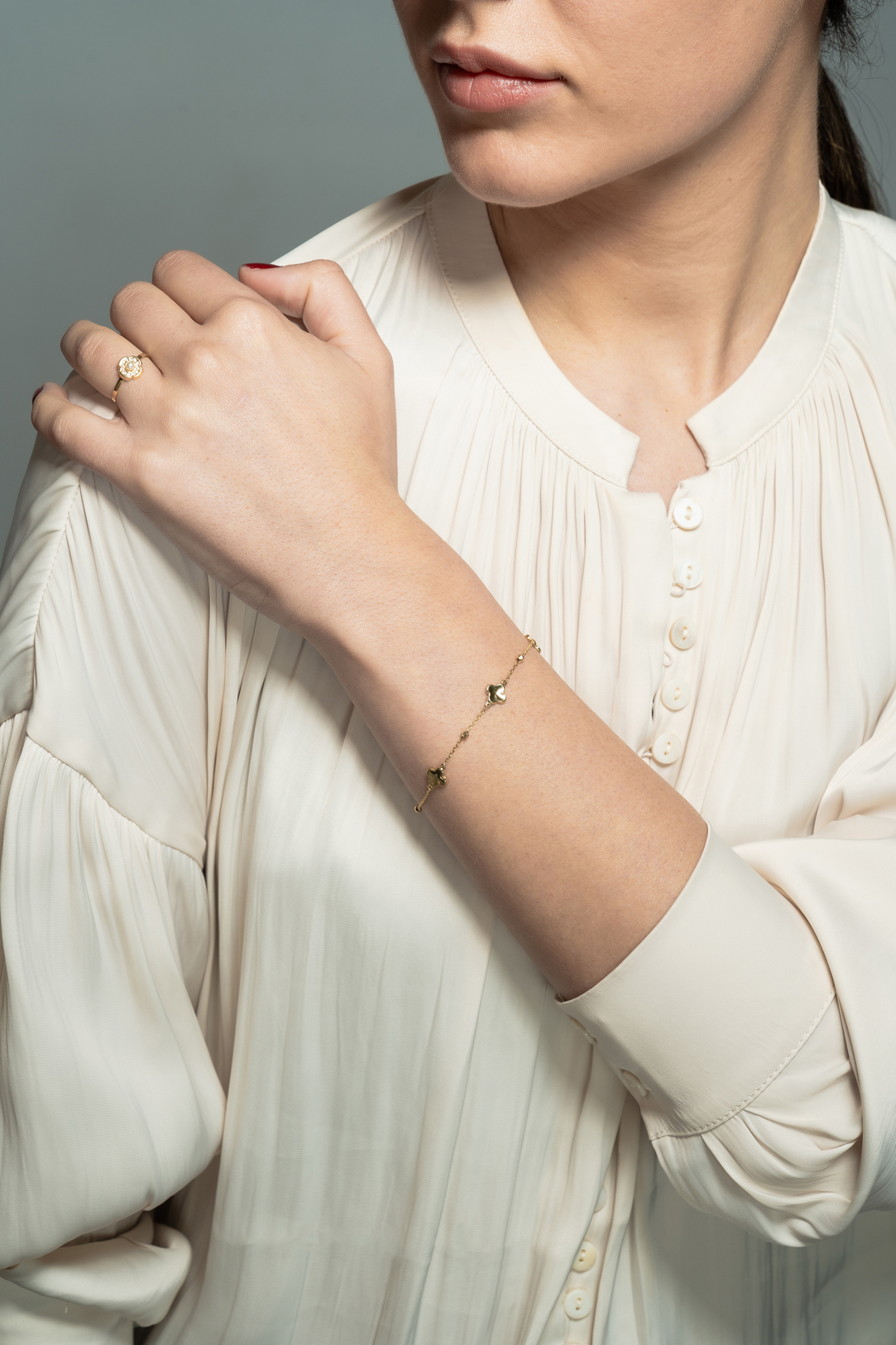 Pulsera de mujer oro 2 Pulsera de mujer oro - Imagen 2