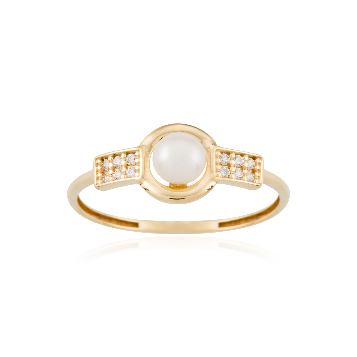 Juego de comunión de pendientes y anillo oro 2 Juego de comunión de pendientes y anillo oro - Imagen 2